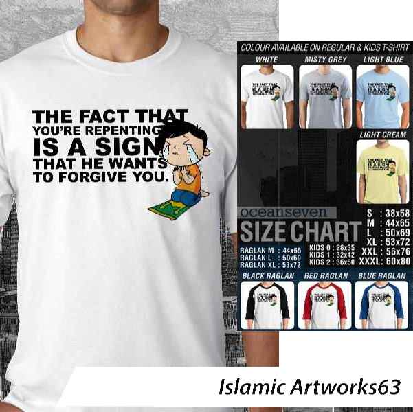 Kaos Muslim Islamic Artworks