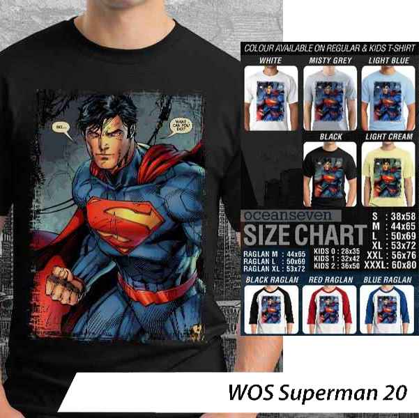 Kaos Superman World of Superhero – Superman Series
